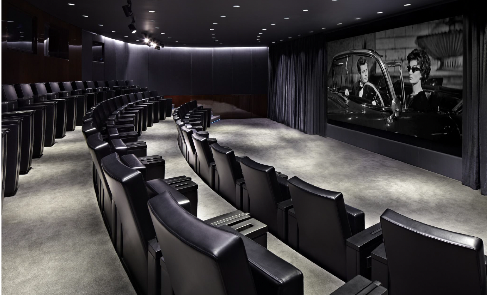 Private cinema auditorium